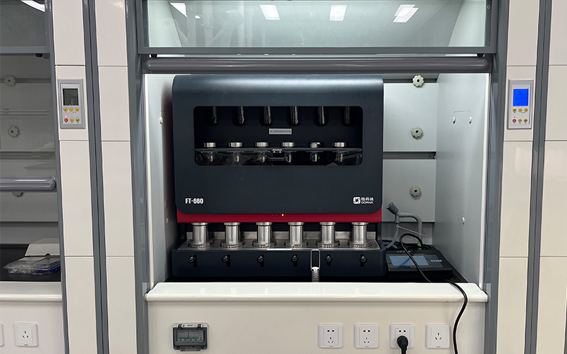 全自動(dòng)索氏提取儀可用于化學(xué)纖維中油劑類物質(zhì)的提取及測定